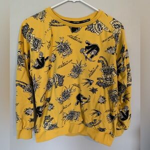 Ed Hardy Happy To Live Freedom Pullover
Sweatshirt, size 13/14 unisex